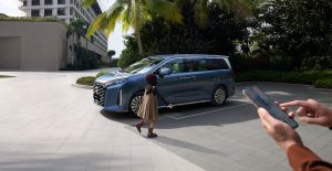 Ngoại thất BYD M9 sang trọng